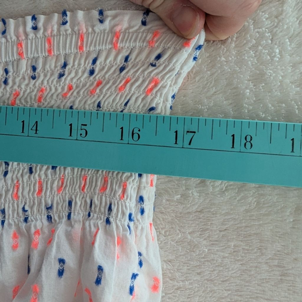 Lilly Pulitzer Ethenia White Blue Orange Patterned Mini Skirt - Small - Picture 6 of 9